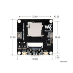 Waveshare ESP32-S3 AIoT Camera Development Board, With GC0308 Camera, With GC2145 Camera, With OV3660 Camera, With OV5640 Camera