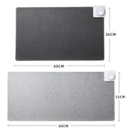 Joyroom JR-CY335 220V Smart Office Desktop Heating Thermostatic Mouse Pad, US Plug, 60x36cm, 80x32cm
