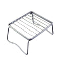 Outdoor Mini Portable Folding Grill Stainless Steel 304 Furnace Head Bracket, Size:, 17x15.5x9.5cm, 23x19.5x11cm, 27.5x23.5x13cm