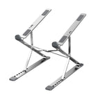N8 Double-layer Foldable Lifting Aluminum Alloy Laptop Heat Dissipation Stand, N8 (Silver), N8 (Gray), N8 (Oxidized Silver)