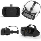 VRSHINECON G10 Headwear 3D Virtual VR Glasses, G10 Black