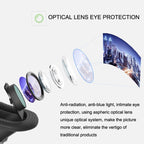 VRSHINECON G10 Headwear 3D Virtual VR Glasses, G10 Black