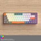 ZIYOU LANG T8 68 Keys RGB Gaming Mechanical Keyboard, Cable Length: 1.5m, Style:, T8 Chalk Version Green Shaft, T8 Micro Light Version Green Shaft, T8 Micro Light Version Tea Shaft, T8 Water Green Version Green Shaft, T8 Water Green Version Red Shaft  ...