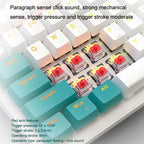 ZIYOU LANG  K3 100 Keys Game Glowing Wired Mechanical Keyboard, Cable Length: 1.5m, Style:, K3 Bee Version Red Axis, K3 Micro Light Hot Plug Version Red Axis, K3 Micro Light Hot Plug Version Green Axis, K3 Water Green Hot Plug Version Green Axis       ...