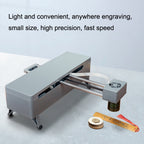Laser Carvings Mini Marking Machine Can Cut Wood Board Paper Leather, US Plug, DJ7 7W US Plug