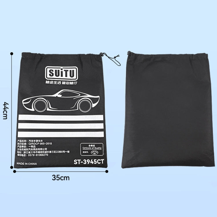 SUITU R-3945 Car Winter Front Glass Snow Shield Defrost Sunshade Thickened Car Clothing, Style:, Non-magnet Clip Door, Non-magnet With Earmuffs, 5 Magnets With Earmuffs, Non-magnet Three Layers Thickened, 12 Magnets Three Layers Thickened              ...