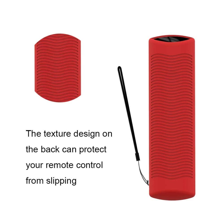 2 PCS Y27 For Alexa Voice Remote 3rd Gen Silicone Non-slip Protective Cover