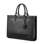 Bopai 11-98811 Leather Business Large-capacity Laptop Handbag Messenger Briefcase, 11-98811