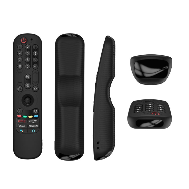 For LG An-MR21GC / AN-MR21N / AN-MR21GA TV Remote Control Silicone Protective Case, Y36 Black, Y36 Blue, Y36 Red, Y36 Luminous Blue, Y36 Luminous Green