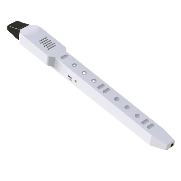 Mini Digital Electronic Saxophone Wind Instrument for Imitation of Various Musical Instrument Sounds, Electronic Saxophone White, Electronic Saxophone Black