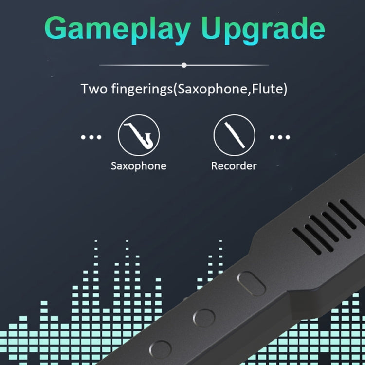 Mini Digital Electronic Saxophone Wind Instrument for Imitation of Various Musical Instrument Sounds, Electronic Saxophone White, Electronic Saxophone Black