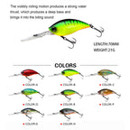 2pcs Inner Laser Deep Dive Sea Fishing Rock Fat Fake Bait Plastic Stiff Bait, 2pcs CB034/A, 2pcs Cb034/B, 2pcs CB034/C, 2pcs CB033/A, 2pcs CB034/D, 2pcs CB033/B, 2pcs CB034/E, 2pcs CB033/C, 2pcs CB034/F, 2pcs CB033/D, 2pcs CB033/E, 2pcs CB033/F        ...