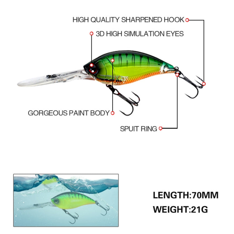 2pcs Inner Laser Deep Dive Sea Fishing Rock Fat Fake Bait Plastic Stiff Bait, 2pcs CB034/A, 2pcs Cb034/B, 2pcs CB034/C, 2pcs CB033/A, 2pcs CB034/D, 2pcs CB033/B, 2pcs CB034/E, 2pcs CB033/C, 2pcs CB034/F, 2pcs CB033/D, 2pcs CB033/E, 2pcs CB033/F        ...