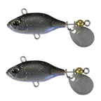 2pcs Luya Bait Shenshui VIB With Metal Tablets Fake Bait Tiller Mouth Bass Bionic Fishing Bait, 2pcs E, 2pcs A, 2pcs B, 2pcs C, 2pcs D