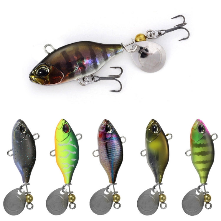 2pcs Luya Bait Shenshui VIB With Metal Tablets Fake Bait Tiller Mouth Bass Bionic Fishing Bait, 2pcs E, 2pcs A, 2pcs B, 2pcs C, 2pcs D