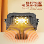 Car 12V Heater Defrost Snow Defogger, Black Heater, Yellow Heater, Black Dual Use, Yellow Dual Use
