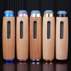 Car Smoking Multifunctional Anti-Flying Ashtray, Beechwood Gold, Beechwood Silver, Beechwood Rose Gold, Beechwood Blue, Beechwood Black, Beechwood Dark Walnut