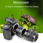 For Fujifilm 50R/50S VILTROX DG-GFX45mm Camera Medium Format Macro Adapter, For Fujifilm 50R/50S