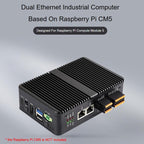 Waveshare Gigabit2.5G Dual Ethernet Industrial Computer Based 
