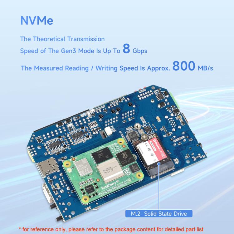 Waveshare Gigabit2.5G Dual Ethernet Industrial Computer Based 