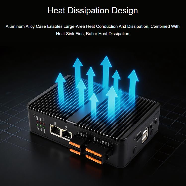 Waveshare Gigabit2.5G Dual Ethernet Industrial Computer Based