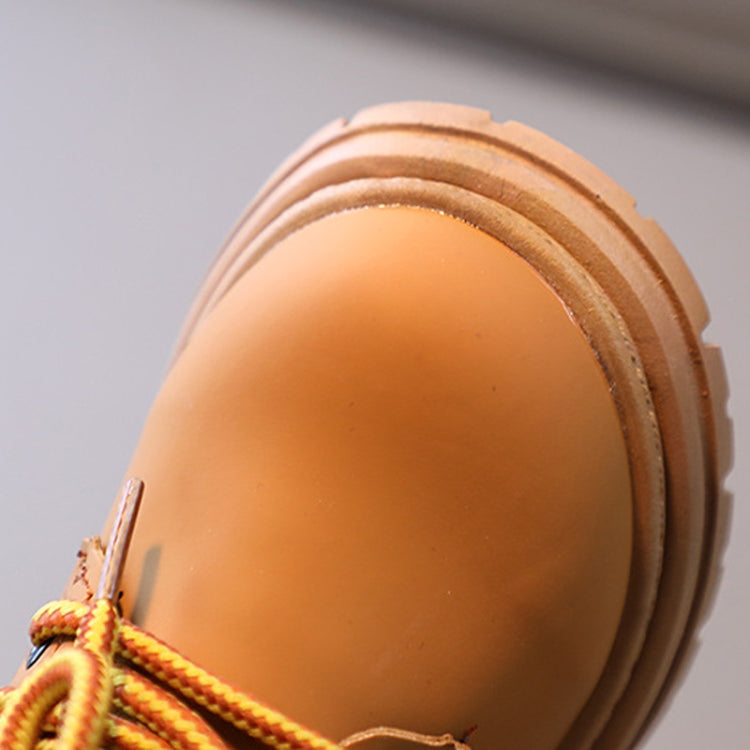 Children Martin Boots Leather Kids Shoes Boys Girls Casual Short Boots, 21, 22, 23, 24, 25, 26, 27, 28, 29, 30