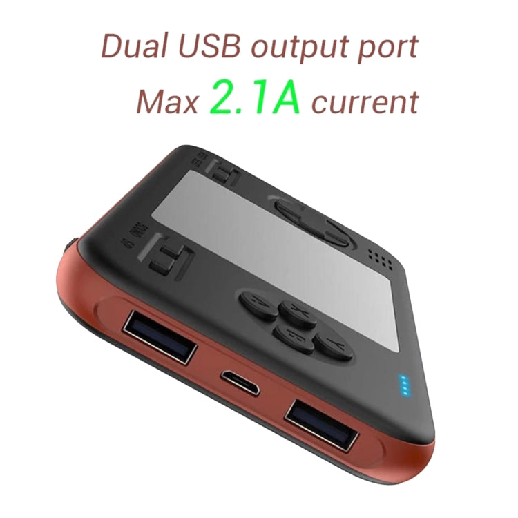 416 Pocket Console Portable Color Screen 8000mAh Rechargeable Game Machine, Black Orange, White Orange, White Blue, Blue, Black, White