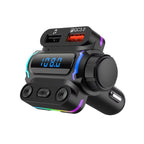 P7 PD20W QC3.0 Dual Fast Charging Car MP3 Player FM Transmitter, P7