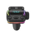 P7 PD20W QC3.0 Dual Fast Charging Car MP3 Player FM Transmitter, P7