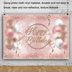 1.5m x 1m Rose Golden Balloon Birthday Party Background Cloth Photography Photo Pictorial Cloth, MDN12118, MDN12119, MDN121220, MDN12121, MDN12122, MDN12137, MDN12138, MDU05520, MDU05521, MDU05522, MDU05523, MDU05524, MDU05525