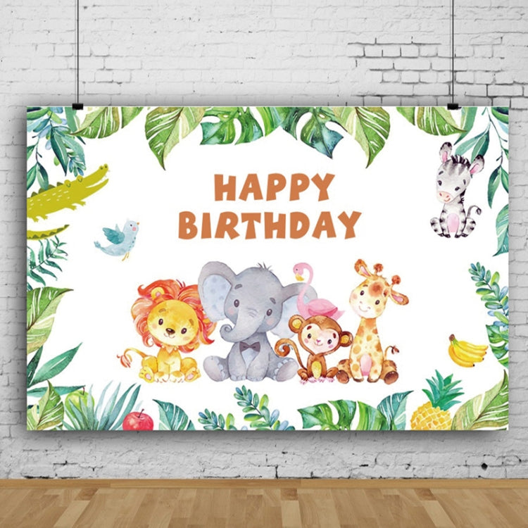 1.5m x 1m Animal Forest Cartoon Birthday Party Banquet Decoration Photo Background Cloth, MDM07437, MDM07470, MDN03318, MDN06668, MDN08226, MDN09919, MDN12536, MDN13326, MDT09565, MDT10056