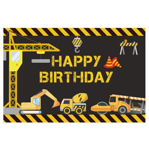 1.2m x 0.8m Construction Vehicle Series Happy Birthday Photography Background Cloth, 1.2m x 0.8m (11306286), 1.2m x 0.8m (11306952), 1.2m x 0.8m (11400155), 1.2m x 0.8m (11604070), 1.2m x 0.8m (11604130), 1.2m x 0.8m (12007646), 1.2m x 0.8m (12200968) ...
