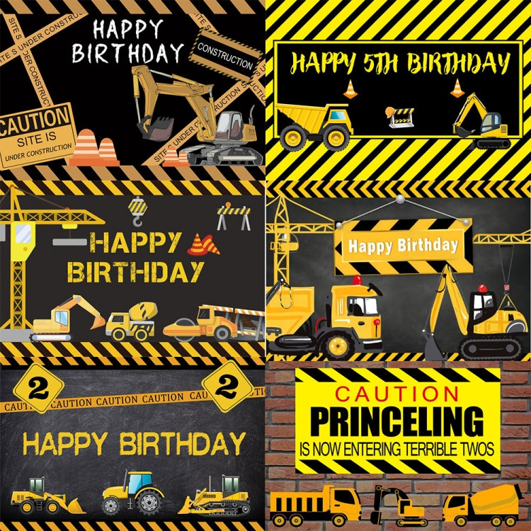 1.2m x 0.8m Construction Vehicle Series Happy Birthday Photography Background Cloth, 1.2m x 0.8m (11306286), 1.2m x 0.8m (11306952), 1.2m x 0.8m (11400155), 1.2m x 0.8m (11604070), 1.2m x 0.8m (11604130), 1.2m x 0.8m (12007646), 1.2m x 0.8m (12200968) ...