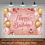 1.5m x 2.1m Children Birthday Party Venue Layout 3D Digital Studio Photography Background, 1.5mx2.1m Pink