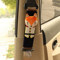 H002 Children Car Seat Belt Cartoon Cover, H002 Fox, H002 Elephant, H002 Rabbit, H002 Bear, H002 Lion
