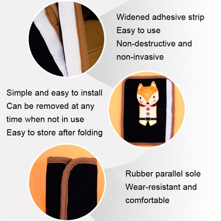 H002 Children Car Seat Belt Cartoon Cover, H002 Fox, H002 Elephant, H002 Rabbit, H002 Bear, H002 Lion