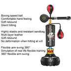 Children Adult Reaction Ball Rotation Training Equipment, Style:, Children Model Devil, Children Model Storm, Children Model White Green, Children Model Red, Children Model Black, Adult Model Devil, Adult Model Storm, Adult Model White Green           ...