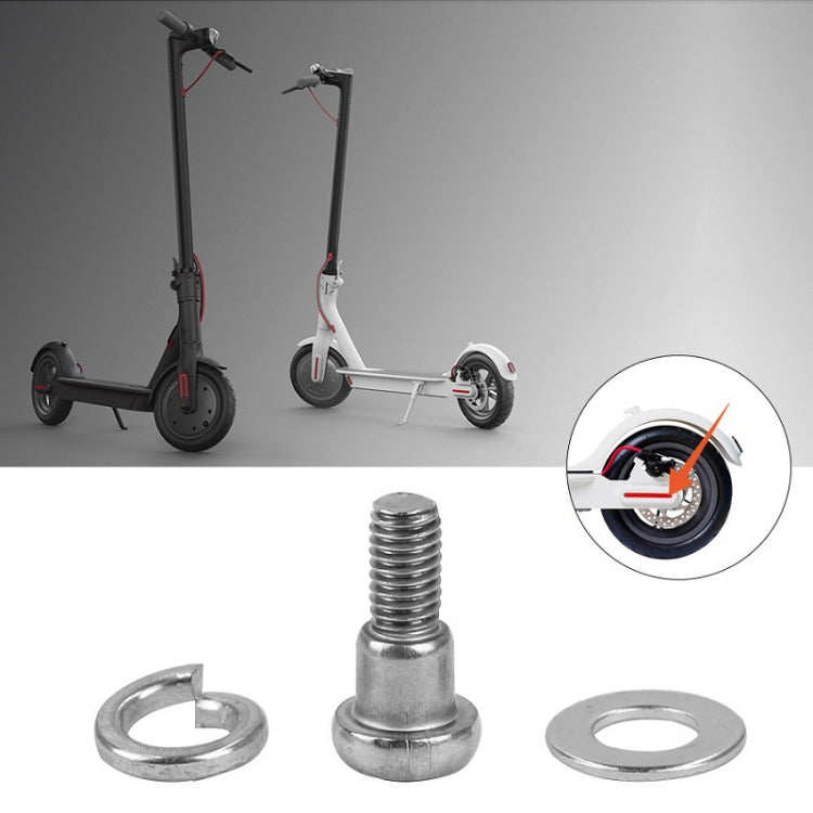 5 PCS For Xiaomi Mijia M365/PRO Scooter Rear Wheel Fixing Screws, Rear Wheel Screws