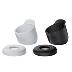 For Google Nest Camera Outdoor Silicone Water-Resistant Protective Cover, For Google Nest Black, For Google Nest White