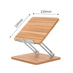 AP-2DP Desktop Liftable Wooden Tablet Laptop Support Stand, AP-2DP