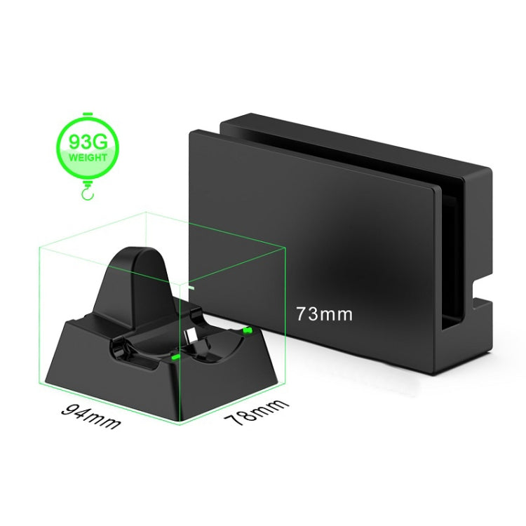 Game Console Handle Stand Charger For Nintendo Switch/Switch Oled/Switch Lite, DSS-100 White, DSS-100 Black