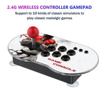 MANTE1 MT6 TV Console Game Joystick Turret HD 4K Game, MT6 2 Persons 32G Built-in 10000 Game, MT6 2 Persons 64G Built-in 15000 Games+for PS1 Game, MT6 3 Persons 32G Built-in 10000 Games+Wireless Handle, MT6 Double Iron Box 32G Built-in 10000 Games     ...
