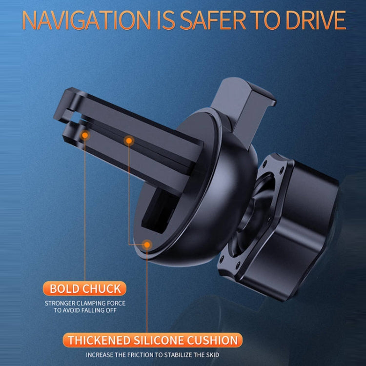 Q3 Infrared Induction Magnetic Car Wireless Charging Phone Bracket with Micro USB + 8 Pin + Type-C / USB-C Magnetic Connector, Q3 Blue, Q3 Red, Q3 Black, Q3 Gold, Q3 Silver