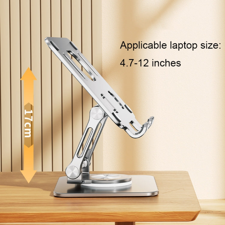 SP-026 360-degree Rotating Universal Desktop Tablet Folding Bracket, SP-026 (Silver), SP-026 (Gray)