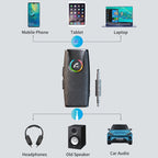 GR03 Car Bluetooth 5.1 Audio Receiver Wireless Adapter Converter, GR03
