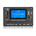 116BT LCD Lyrics Display Bluetooth Module Amplifier MP3 Decoder Board, 116BT