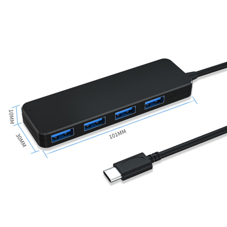 4 Ports Expansion Dock Notebook High Speed HUB, AC3-L43 Type-c/USB-c USB3.0 25cm, AC3-L43 Type-c/USB-c USB3.0 120cm, AC3-L43 Type-c/USB-c USB2.0 25cm, AC3-L43 Type-c/USB-c USB2.0 120cm