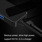 4 Ports Expansion Dock Notebook High Speed HUB, AC3-L43 Type-c/USB-c USB3.0 25cm, AC3-L43 Type-c/USB-c USB3.0 120cm, AC3-L43 Type-c/USB-c USB2.0 25cm, AC3-L43 Type-c/USB-c USB2.0 120cm