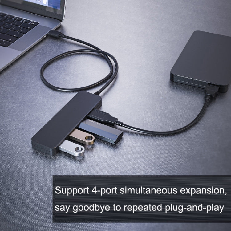 4 Ports Expansion Dock Notebook High Speed HUB, AC3-L43 Type-c/USB-c USB3.0 25cm, AC3-L43 Type-c/USB-c USB3.0 120cm, AC3-L43 Type-c/USB-c USB2.0 25cm, AC3-L43 Type-c/USB-c USB2.0 120cm
