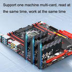 SATA3.0 Rotary Card Computer Desktop Solid State Hard Disk, Style:, PCIE X4 To 5 Ports, PCIE X1 To 8 Ports, PCIE X1 To 10 Ports, PCIE X1 To 16 Ports, PCI-E1 To 4